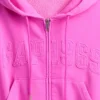 Vintagesoft 1969 Logo-Kapuzenpullover mit Reißverschluss