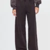 Vintagesoft Baggy-Jogginghose mit weitem Bein