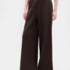 Vintagesoft Baggy-Jogginghose mit weitem Bein
