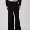 Vintagesoft Baggy-Jogginghose mit weitem Bein