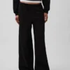 Vintagesoft Baggy-Jogginghose mit weitem Bein