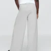 Vintagesoft Baggy-Jogginghose mit weitem Bein
