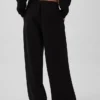 Vintagesoft Baggy-Jogginghose mit weitem Bein