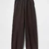 Vintagesoft Baggy-Jogginghose mit weitem Bein