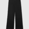 Vintagesoft Baggy-Jogginghose mit weitem Bein
