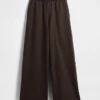 Vintagesoft Baggy-Jogginghose mit weitem Bein