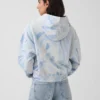 Vintagesoft Crop-Hoodie mit Logo