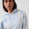 Vintagesoft Crop-Hoodie mit Logo