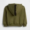 Vintagesoft Dino-Kapuzenpullover mit Reißverschluss für Baby & Kleinkind
