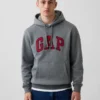 Vintagesoft-Hoodie mit Arch Logo für Erwachsene