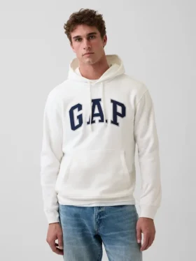 Vintagesoft-Hoodie mit Arch Logo für Erwachsene