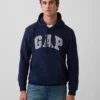 Vintagesoft-Hoodie mit Arch Logo für Erwachsene