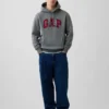 Vintagesoft-Hoodie mit Arch Logo für Erwachsene
