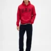 Vintagesoft-Hoodie mit Arch Logo für Erwachsene