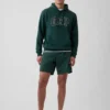 Vintagesoft-Hoodie mit Arch Logo für Erwachsene