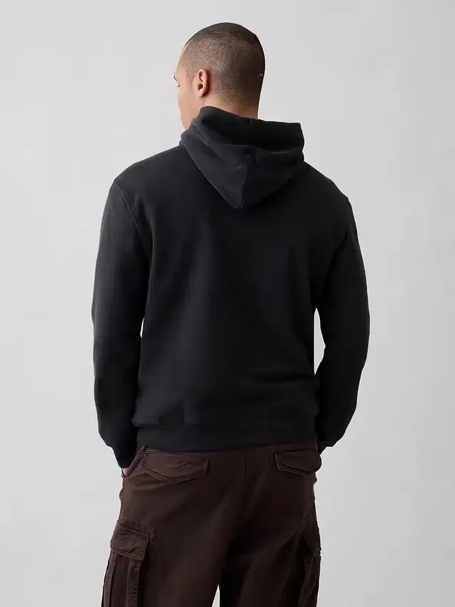 Vintagesoft-Hoodie mit Arch Logo für Erwachsene