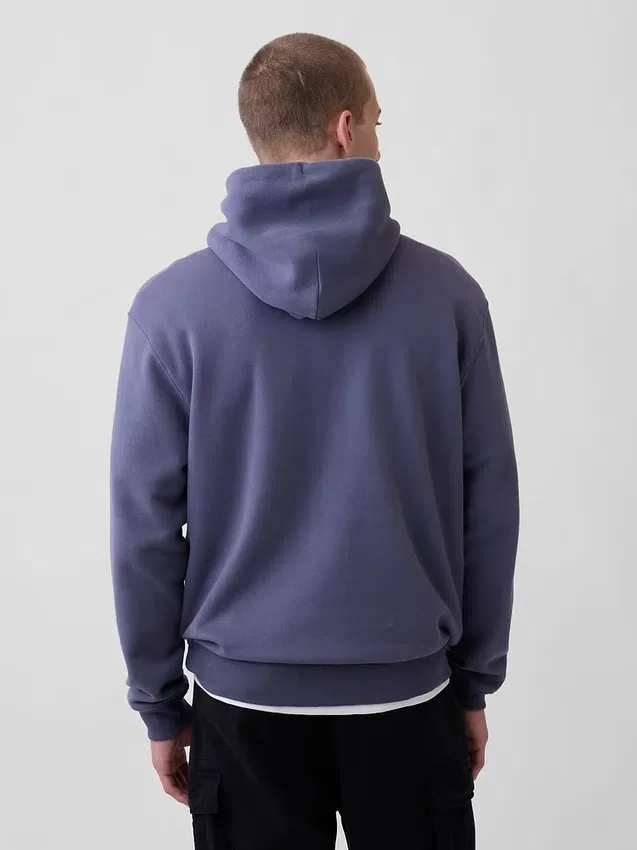 Vintagesoft-Hoodie mit Arch Logo für Erwachsene