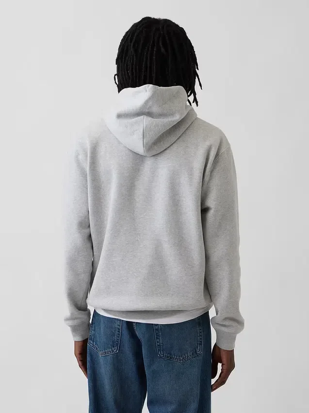 Vintagesoft-Hoodie mit Arch Logo für Erwachsene
