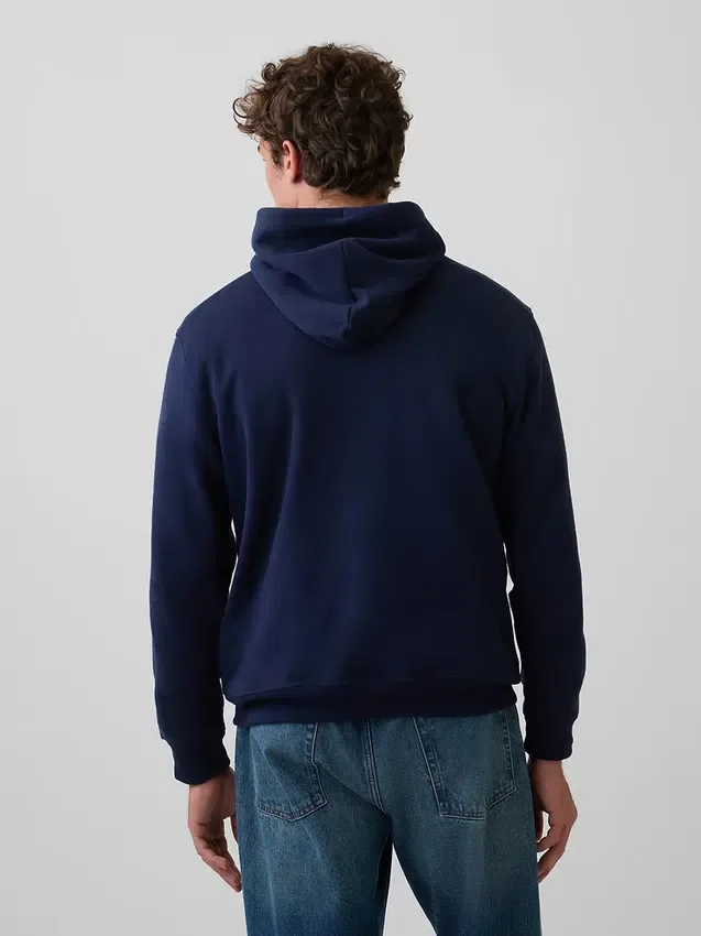Vintagesoft-Hoodie mit Arch Logo für Erwachsene