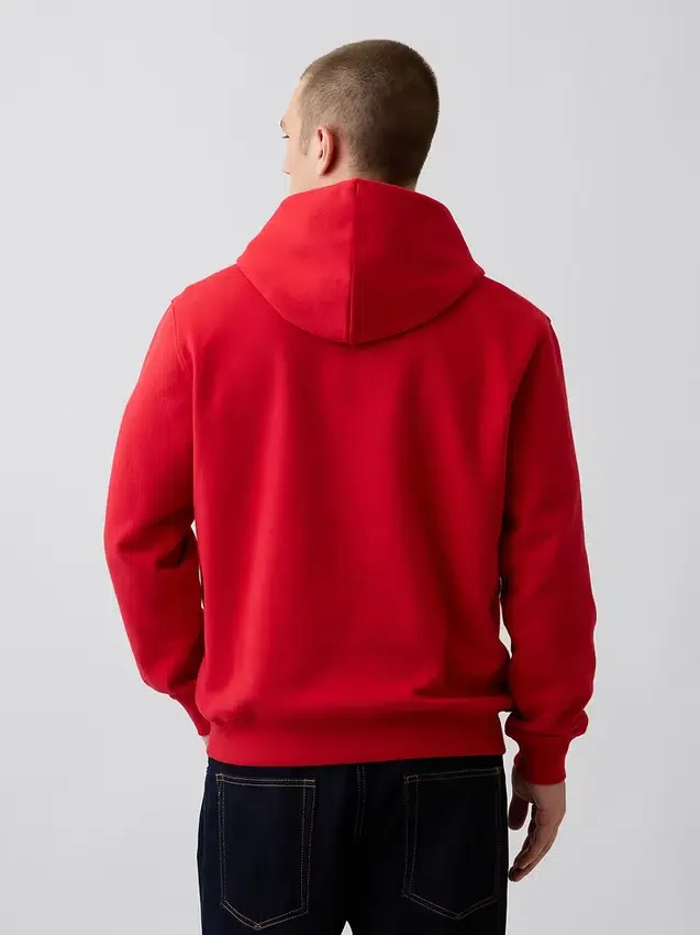 Vintagesoft-Hoodie mit Arch Logo für Erwachsene
