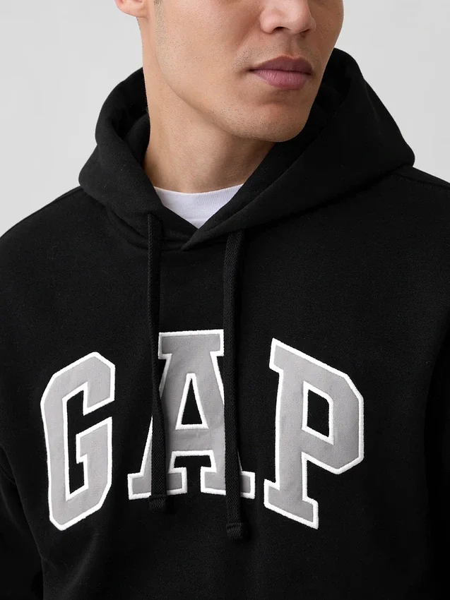 Vintagesoft-Hoodie mit Arch Logo für Erwachsene