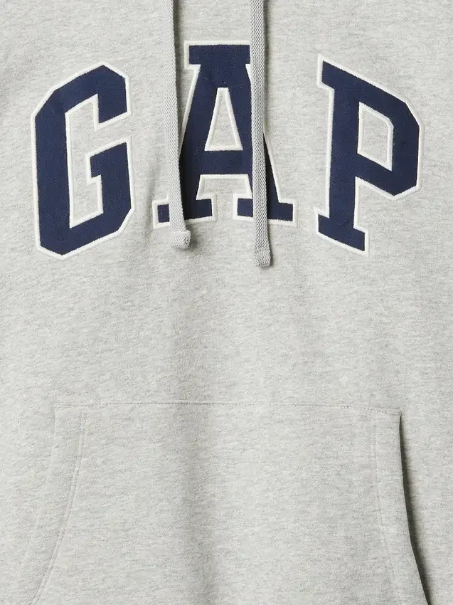 Vintagesoft-Hoodie mit Arch Logo für Erwachsene