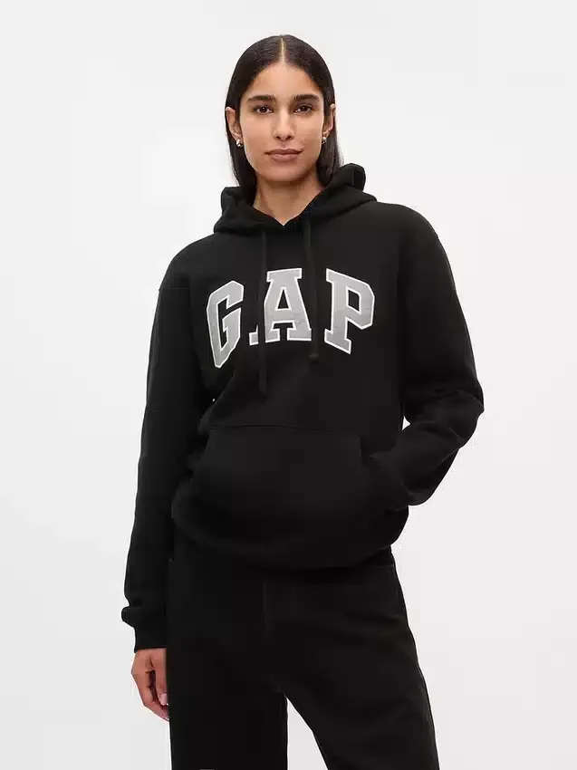 Vintagesoft-Hoodie mit Arch Logo für Erwachsene