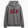 Vintagesoft-Hoodie mit Arch Logo für Erwachsene