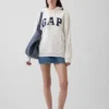 Vintagesoft-Hoodie mit Arch Logo für Erwachsene