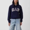 Vintagesoft-Hoodie mit Arch Logo für Erwachsene