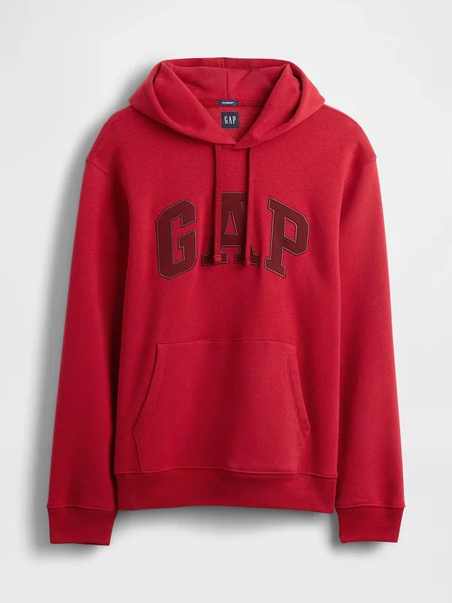 Vintagesoft-Hoodie mit Arch Logo für Erwachsene