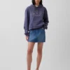 Vintagesoft-Hoodie mit Arch Logo für Erwachsene
