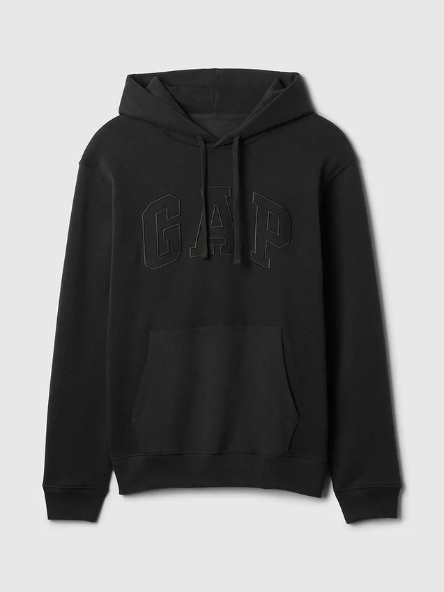 Vintagesoft-Hoodie mit Arch Logo für Erwachsene