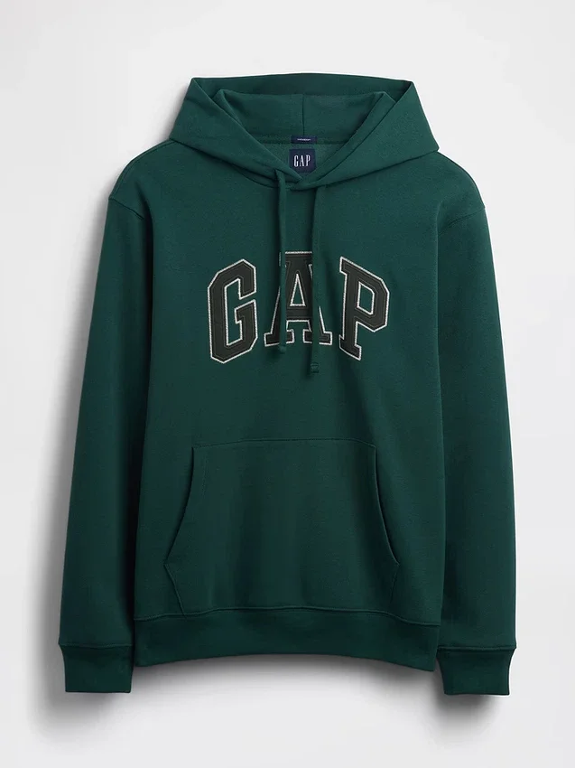 Vintagesoft-Hoodie mit Arch Logo für Erwachsene