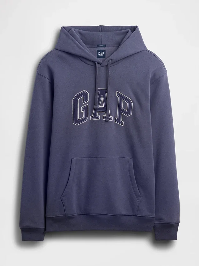 Vintagesoft-Hoodie mit Arch Logo für Erwachsene