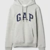 Vintagesoft-Hoodie mit Arch Logo für Erwachsene