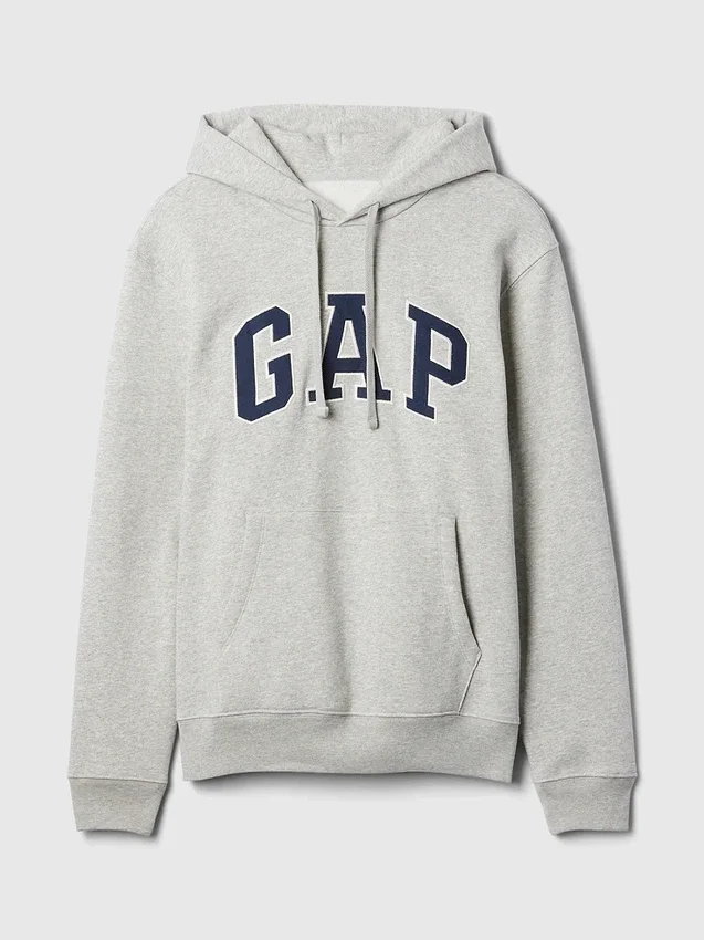 Vintagesoft-Hoodie mit Arch Logo für Erwachsene