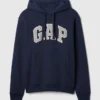 Vintagesoft-Hoodie mit Arch Logo für Erwachsene