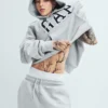 Vintagesoft-Hoodie mit Arch Logo für Erwachsene