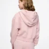 Vintagesoft-Hoodie mit Reißverschluss für Kinder