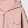 Vintagesoft-Hoodie mit Reißverschluss für Kinder