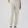 Vintagesoft-Jogginghose mit hoher Leibhöhe und lockerem Schnitt