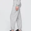 Vintagesoft-Jogginghose mit hoher Leibhöhe und lockerem Schnitt