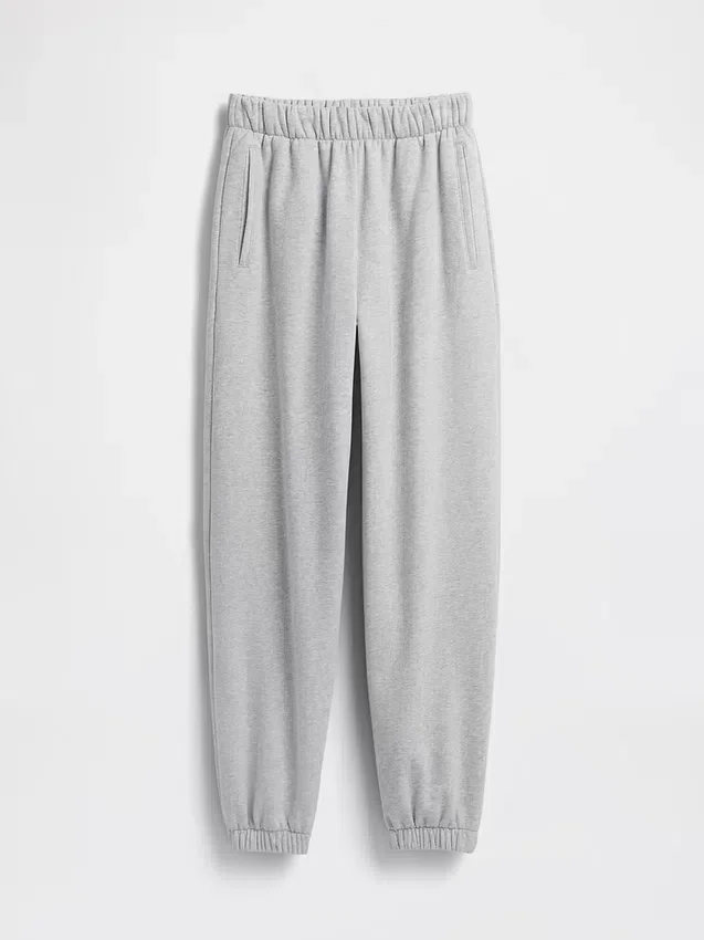 Vintagesoft-Jogginghose mit hoher Leibhöhe und lockerem Schnitt