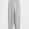Vintagesoft-Jogginghose mit hoher Leibhöhe und lockerem Schnitt
