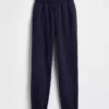Vintagesoft-Jogginghose mit hoher Leibhöhe und lockerem Schnitt