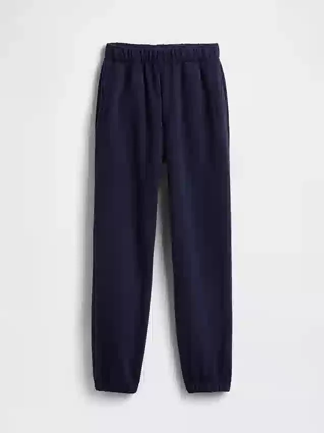 Vintagesoft-Jogginghose mit hoher Leibhöhe und lockerem Schnitt