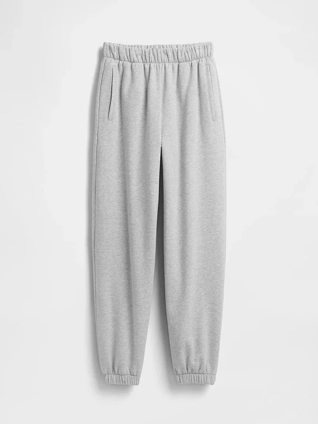 Vintagesoft-Jogginghose mit hoher Leibhöhe und lockerem Schnitt