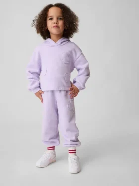 Vintagesoft-Kapuzenpulli-Set für Baby & Kleinkind