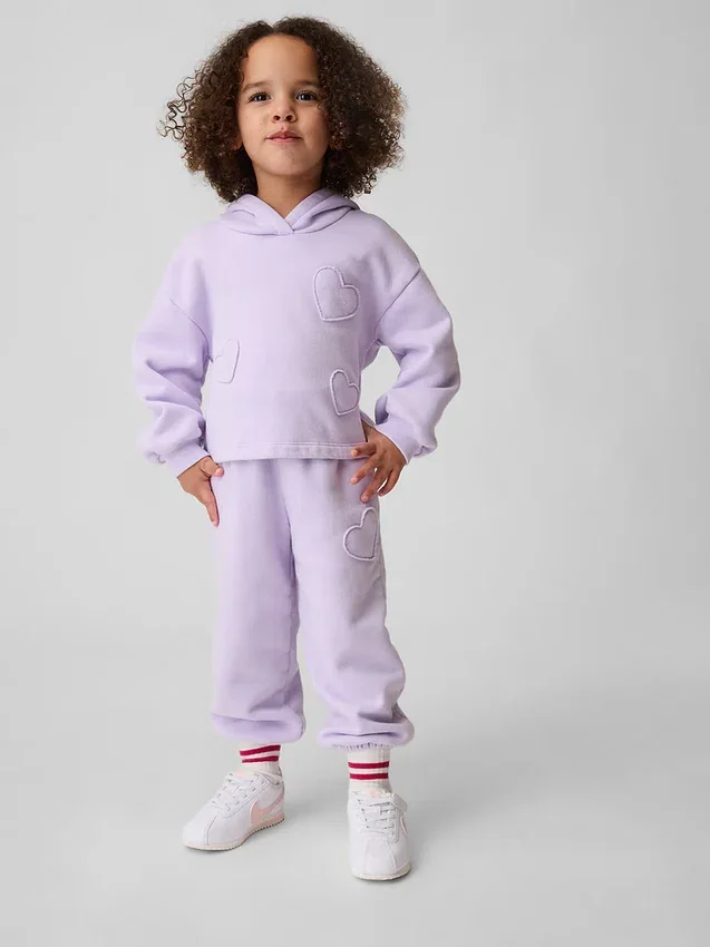 Vintagesoft-Kapuzenpulli-Set für Baby & Kleinkind
